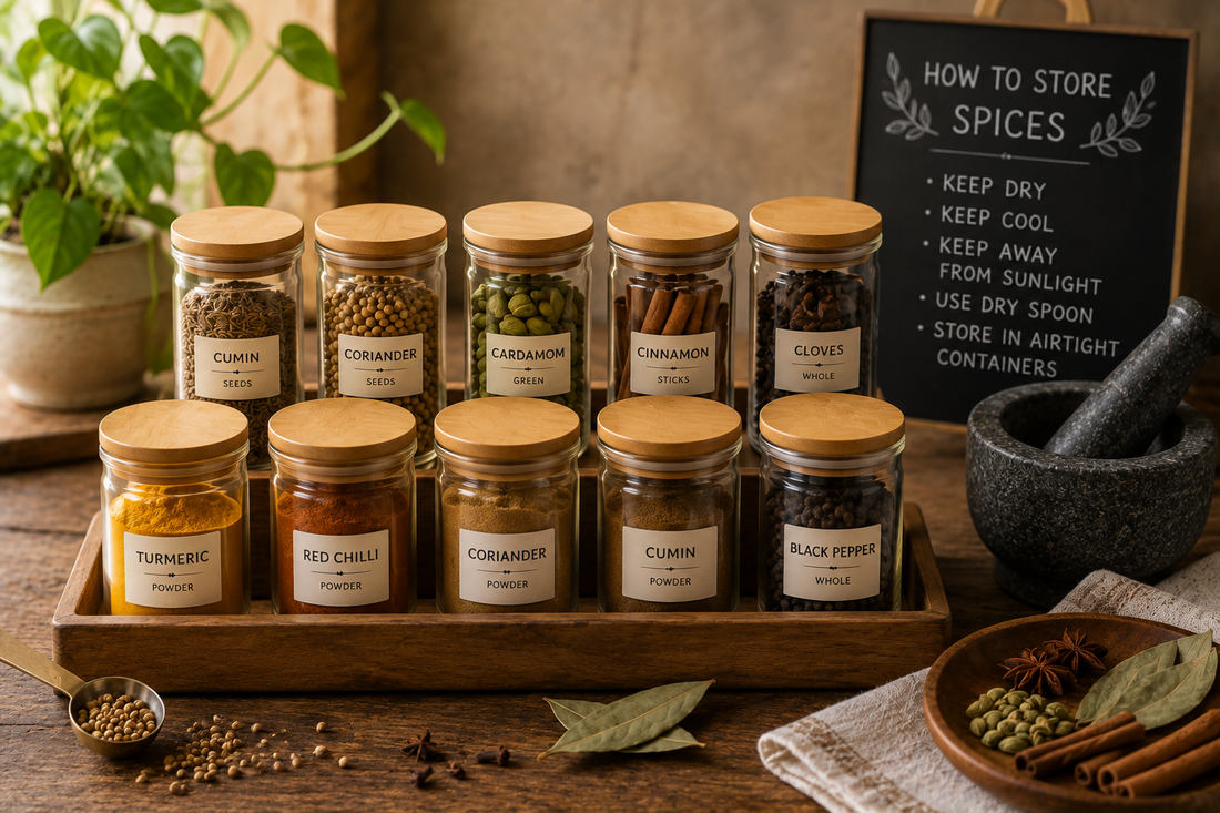 How to Store Indian Spices for Maximum Freshness and Flavor
