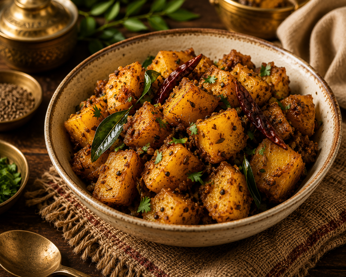 Masala Aloo Recipe with SSRYJA Spices | Easy Indian Potato Recipe