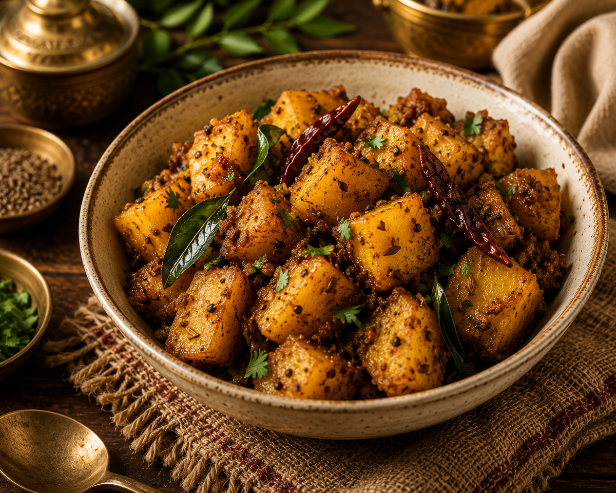 Masala Aloo Recipe with SSRYJA Spices | Easy Indian Potato Recipe