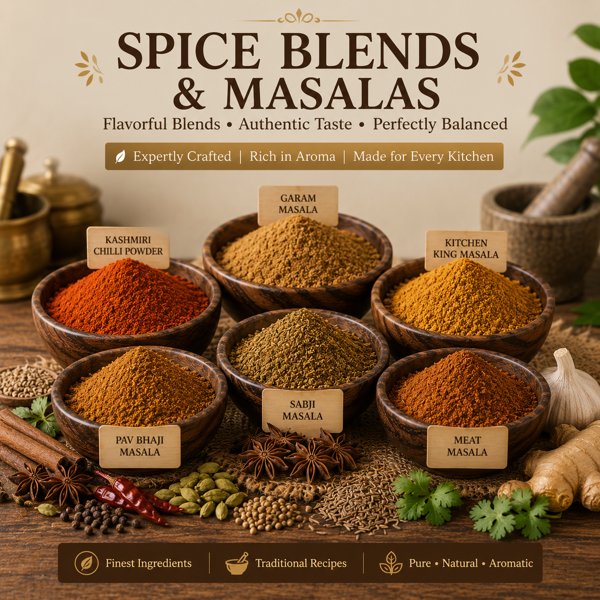 Spice Blends & Masalas