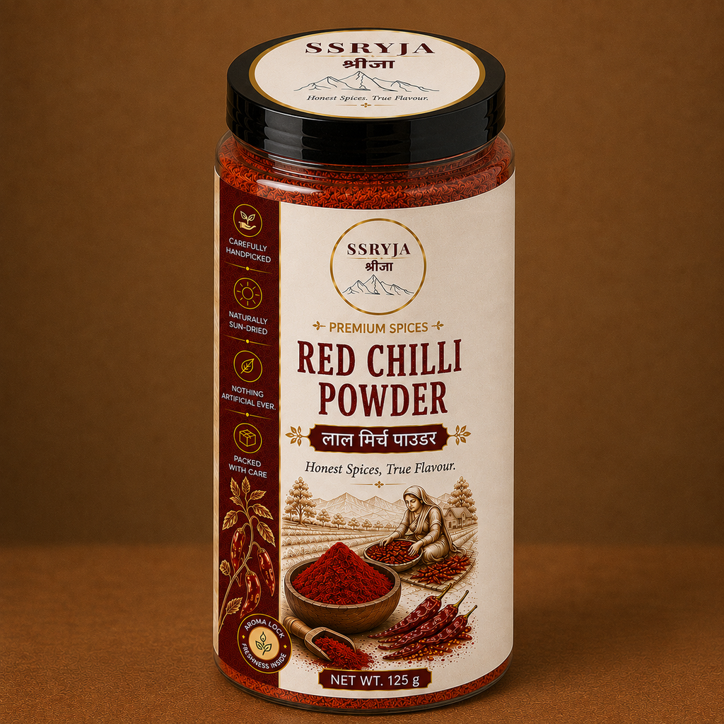SSRYJA Lal Mirch (Red Chilli Powder) – Premium Red Chilli Powder
