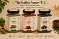 SSRYJA Italian Pantry Trio – Oregano, Chilli Flakes & Black Pepper